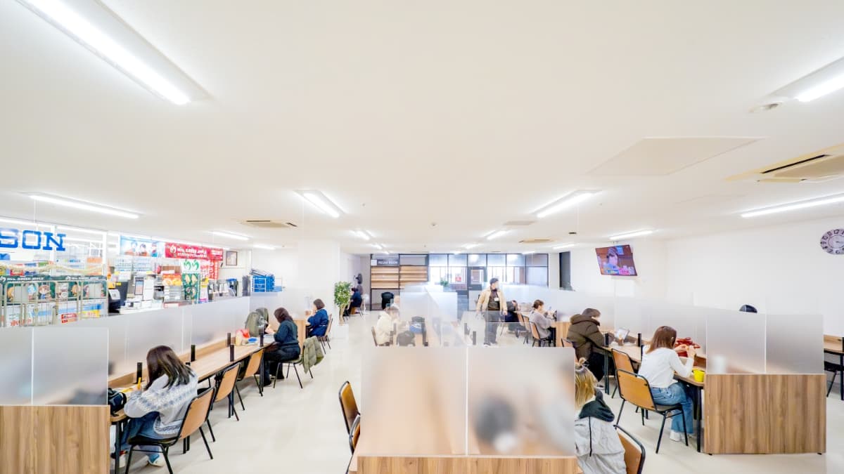 充実の従業員休憩室